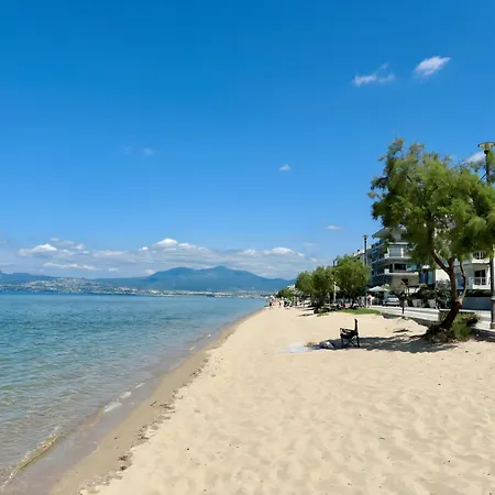 Nouri Schoene In Direkter Strandnaehe, Schnelles Internet, Freies Parken, Nahe Flughafen アパート Peraía